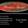 Brokers Guild Business Card Template: BG07