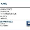 Coldwell Banker Business Card Template: CB02