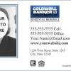 Coldwell Banker Business Card Template: CB03
