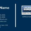 Coldwell Banker Business Card Template: CB10