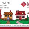 HomeSmart Business Card Template: HS 04