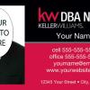 Keller Williams Business Card Template: KW: 11