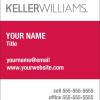 Keller Williams Business Card Template: KW: 17