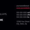 Keller Williams Business Card Template: KW: 19