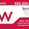 Keller Williams Business Card Template: KW: 09