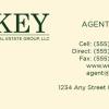 KEY Real Estate Group Business Card Template:
Key: 01