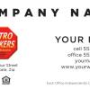 Metro Brokers, Inc. Business Card Template: MB01