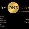 Realty ONE Group Business Card Template: ROG: 08