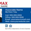 RE/MAX Business Card Template: RE/MAX: 24