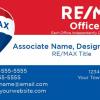 RE/MAX Business Card Template: RE/MAX: 08