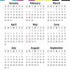 4" x 9" Magnet Calendar #11
CMYK - Printing Colors