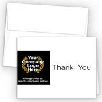 Thank You Card #2
Color of "Thank You" and black Box can be changed to match your company colors at no charge.