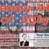 #23 - 4th of July Events
This postcard design is NOT AVAILABLE in a 4”x6” Layout