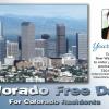 #167 Colorado Free Days

This postcard design is NOT AVAILABLE in a 4”x6” Layout

All event cards are updated with 2019 dates & information. 