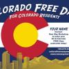 #281 Colorado Free Days

This postcard design is NOT AVAILABLE in a 4”x6” Layout

All event cards are updated with 2019 dates & information. 