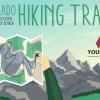 #524 Hiking Trails
In Colorado

Offered as
Jumbo 8½” x 5½” ONLY

All hiking postcards (132, 522, 523, 524, 525) have same back - 