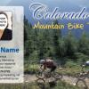 #46 Mountain Bike Trails
In Colorado

Offered as
Jumbo 8½” x 5½” ONLY

All mountain bike trails postcards (45, 46, 47) have same back - 