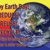 #115 - Earth Day
Recycling Tips
Reduce, Reuse & Recycle (FRONT)
*This postcard design is NOT AVAILABLE in a 4”x6” Layout